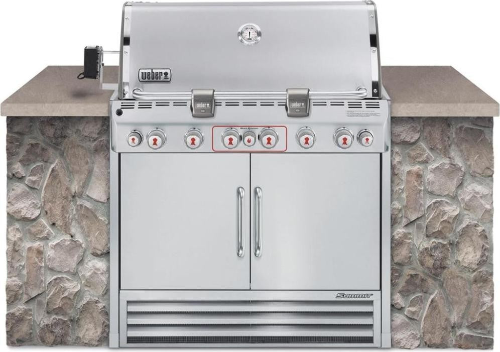 Summit S-660 Built-in Propane Gas Grill Stainless Steel S660 Weber 7360001