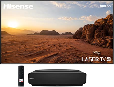 Hisense 4K Ultra-Short-Throw Laser TV ALR Cinema Screen 100L5g