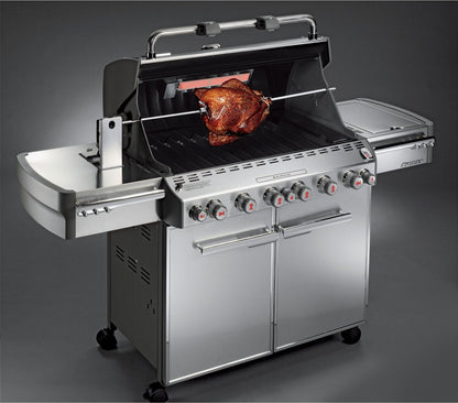 Weber Summit S-670 Natural Gas Stainless Steel Outdoor Grill (2021) 7470001