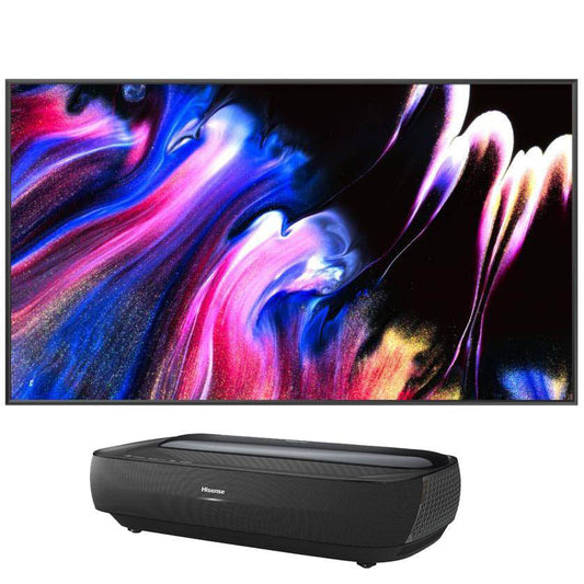 Hisense 120L9G-CINE120A TriChroma Laser 4K TV Projector with 120" ALR Screen