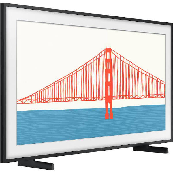 Samsung QN55LS03AAFXZA - 55" QLED Smart TV - 4K UltraHD (2021) TV Bundle with White Glove Delivery & 5 year extended warranty & Seiki accessory Kit
