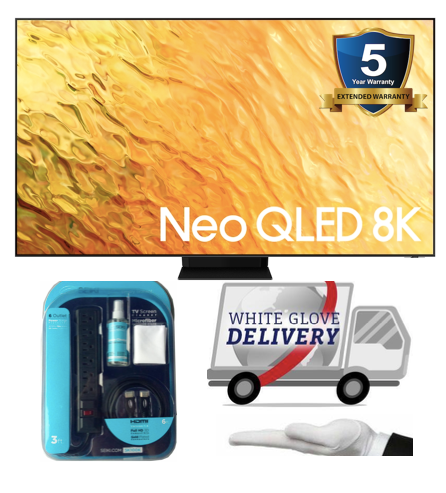 SAMSUNG QN85QN800BFXZA 85” Class QN800B Samsung Neo QLED 8K Smart TV (2022)