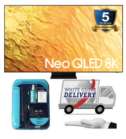 SAMSUNG QN85QN800BFXZA 85” Class QN800B Samsung Neo QLED 8K Smart TV (2022)